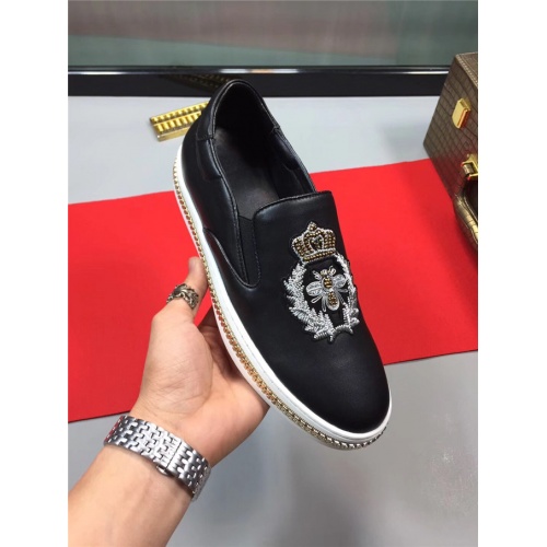 Replica Versace Casual Shoes For Men #487940 $75.00 USD for Wholesale