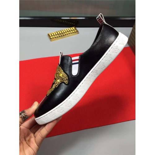 Replica Versace Casual Shoes For Men #487943 $75.00 USD for Wholesale
