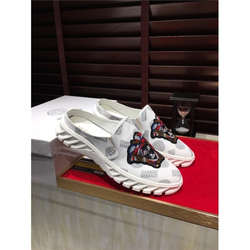 Versace Fashion Slippers For Men #488002 $60.00 USD, Wholesale Replica Versace Slippers