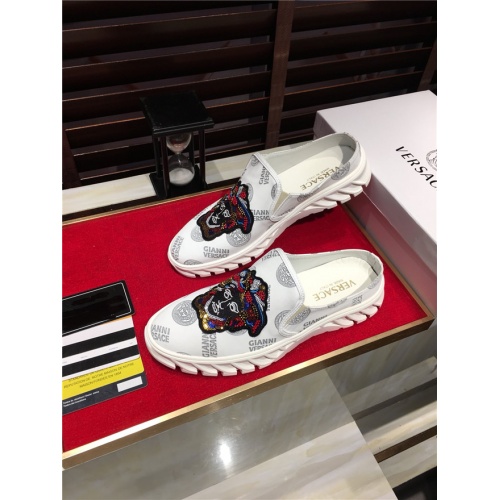Replica Versace Fashion Slippers For Men #488002 $60.00 USD for Wholesale