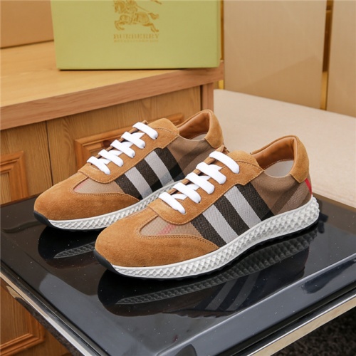 Replica Burberry Casual Shoes For Men #488065 $75.00 USD for Wholesale