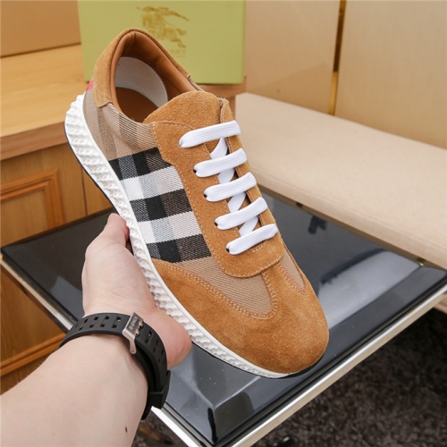 Replica Burberry Casual Shoes For Men #488065 $75.00 USD for Wholesale