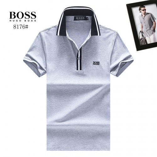Boss T-Shirts Short Sleeved For Men #488122 $25.00 USD, Wholesale Replica Boss T-Shirts