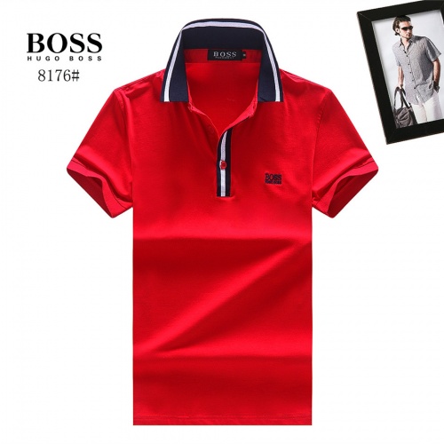 Boss T-Shirts Short Sleeved For Men #488123 $25.00 USD, Wholesale Replica Boss T-Shirts