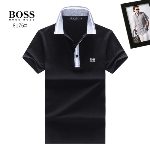 Boss T-Shirts Short Sleeved For Men #488124 $25.00 USD, Wholesale Replica Boss T-Shirts