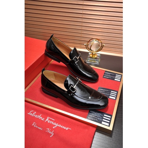 Salvatore Ferragamo SF Leather Shoes For Men #488499 $82.00 USD, Wholesale Replica Salvatore Ferragamo Leather Shoes