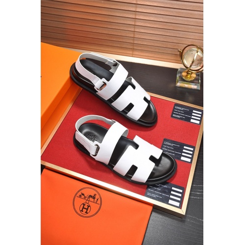 Replica Hermes Fashion Sandal For Men #488724 $56.00 USD for Wholesale