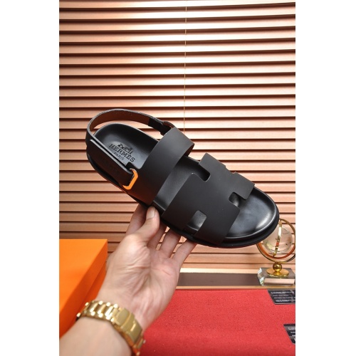 Replica Hermes Fashion Sandal For Men #488725 $56.00 USD for Wholesale