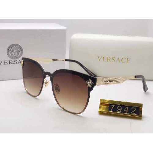 Versace Fashion Sunglasses #488855 $29.00 USD, Wholesale Replica Versace Sunglasses