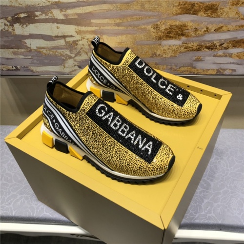 Replica Dolce&Gabbana D&G Shoes For Men #489160 $78.00 USD for Wholesale