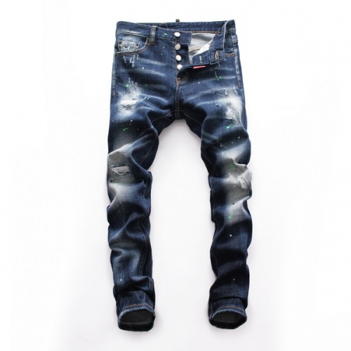 Replica Dsquared Jeans For Men #489165 $64.00 USD for Wholesale