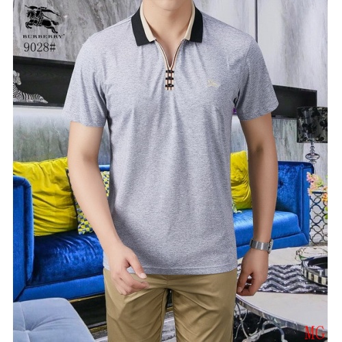 Burberry T-Shirts Short Sleeved For Men #489328 $40.00 USD, Wholesale Replica Burberry T-Shirts