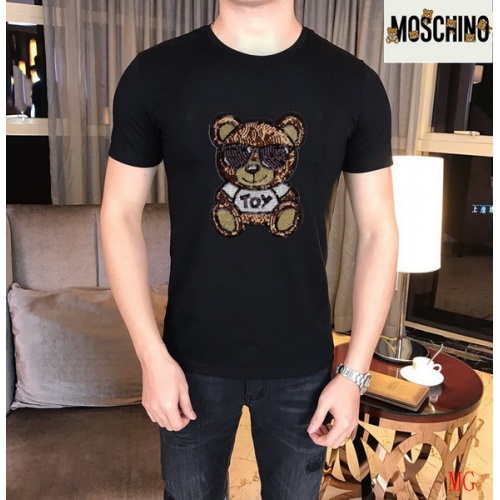 Moschino T-Shirts Short Sleeved For Men #489384 $33.80 USD, Wholesale Replica Moschino T-Shirts
