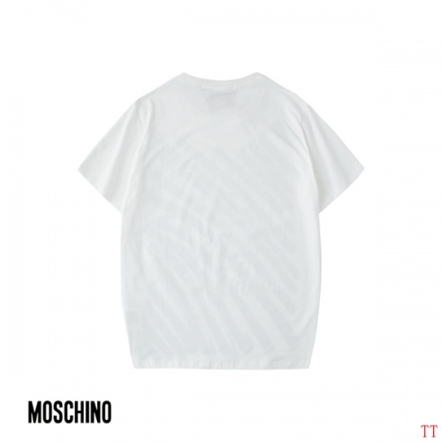 Replica Moschino T-Shirts Short Sleeved For Men #489456 $31.50 USD for Wholesale