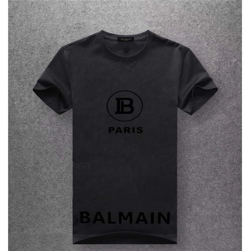 Balmain T-Shirts Short Sleeved For Men #489526 $25.00 USD, Wholesale Replica Balmain T-Shirts