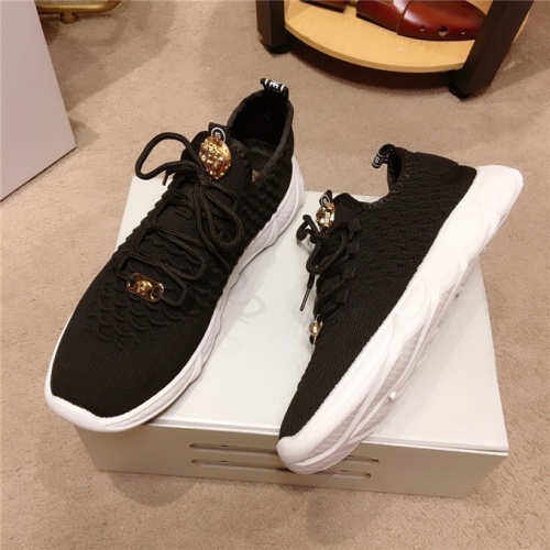 Replica Versace Casual Shoes For Men #489784 $75.00 USD for Wholesale