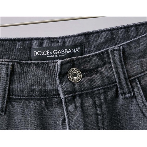 Replica Dolce & Gabbana D&G Jeans For Men #489898 $41.00 USD for Wholesale