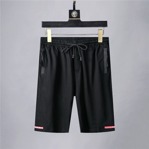 Replica Prada Fashion Tracksuits Short Sleeved For Men #489899 $65.00 USD for Wholesale