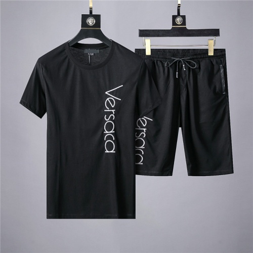 Versace Fashion Tracksuits Short Sleeved For Men #489900 $65.00 USD, Wholesale Replica Versace Tracksuits
