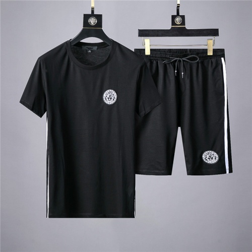 Versace Fashion Tracksuits Short Sleeved For Men #489901 $65.00 USD, Wholesale Replica Versace Tracksuits