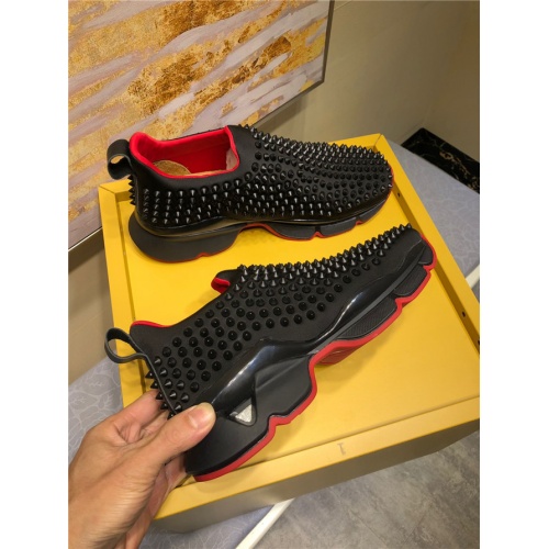 Replica Christian Louboutin CL Casual Shoes For Men #490389 $111.00 USD for Wholesale