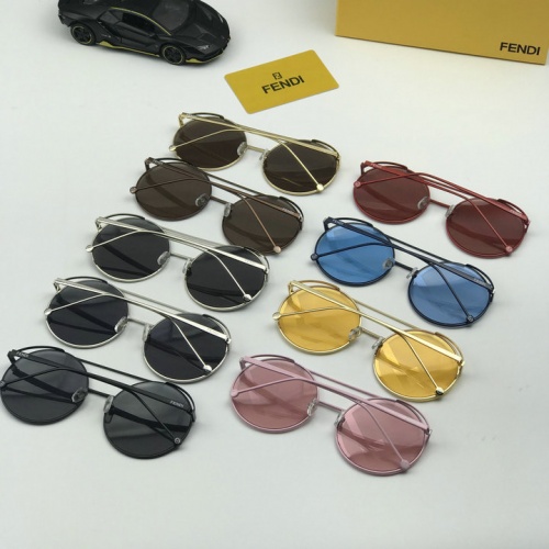 Replica Fendi AAA Quality Sunglasses #490747 $58.00 USD for Wholesale