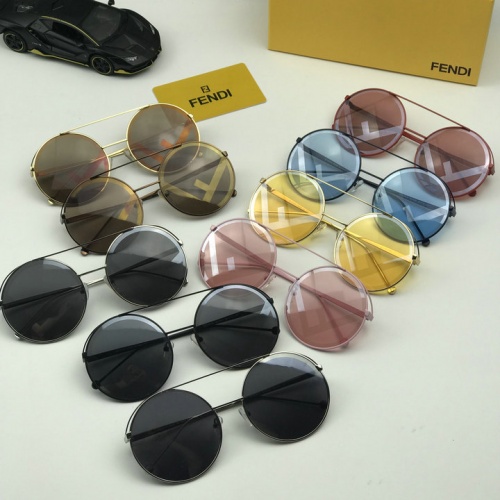 Replica Fendi AAA Quality Sunglasses #490748 $58.00 USD for Wholesale