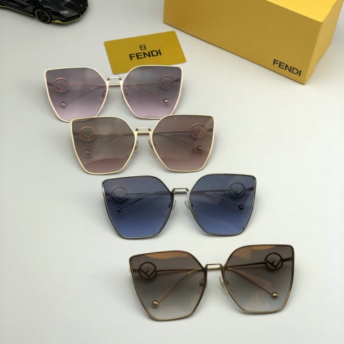 Replica Fendi AAA Quality Sunglasses #490749 $58.00 USD for Wholesale