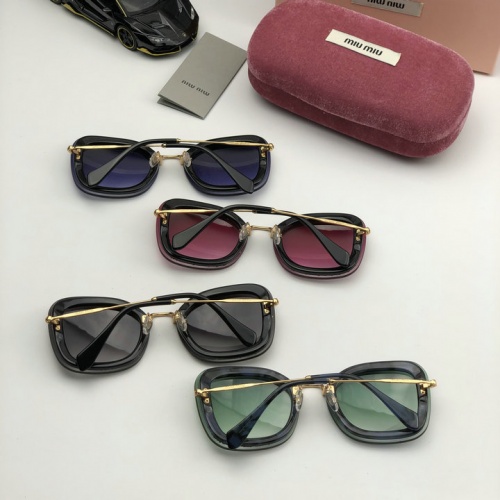 Replica MIU MIU AAA Quality Sunglasses #490836 $58.00 USD for Wholesale
