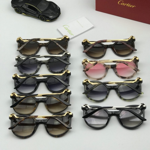 Replica Cartier AAA Quality Sunglasses #491375 $54.00 USD for Wholesale