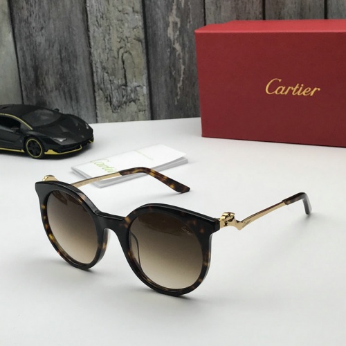 Cartier AAA Quality Sunglasses #491379 $54.00 USD, Wholesale Replica Cartier AAA Quality Sunglassess