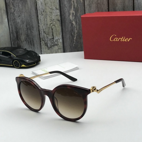 Cartier AAA Quality Sunglasses #491380 $54.00 USD, Wholesale Replica Cartier AAA Quality Sunglassess