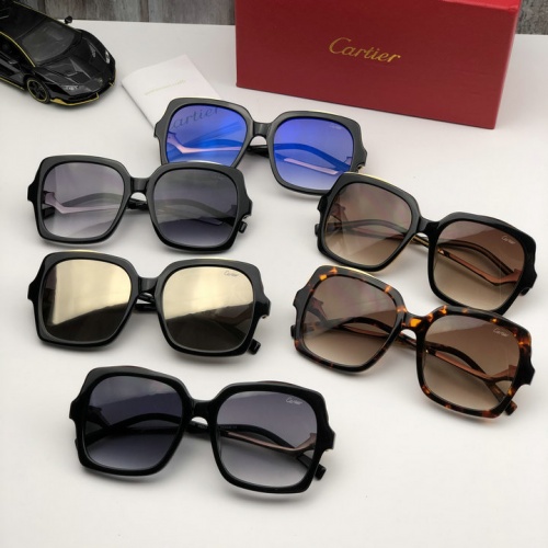 Replica Cartier AAA Quality Sunglasses #491396 $54.00 USD for Wholesale
