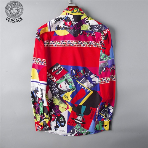 Replica Versace Fashion Shirts Long Sleeved For Men #492213 $38.00 USD for Wholesale