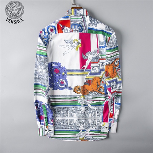 Replica Versace Fashion Shirts Long Sleeved For Men #492214 $38.00 USD for Wholesale