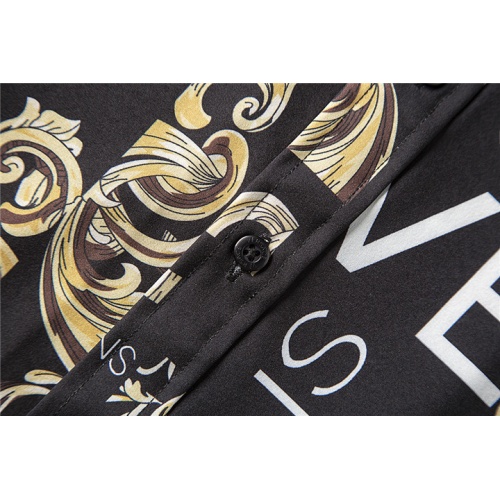 Replica Versace Fashion Shirts Long Sleeved For Men #492216 $38.00 USD for Wholesale