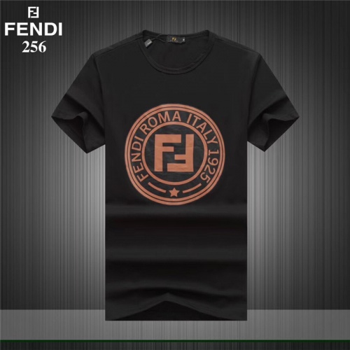 Fendi T-Shirts Short Sleeved For Men #492468 $22.00 USD, Wholesale Replica Fendi T-Shirts