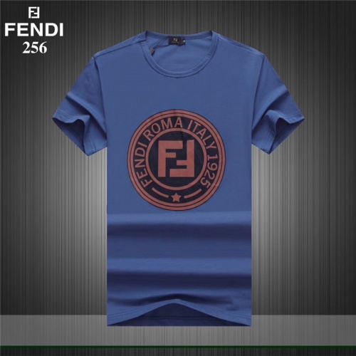 Fendi T-Shirts Short Sleeved For Men #492469 $22.00 USD, Wholesale Replica Fendi T-Shirts