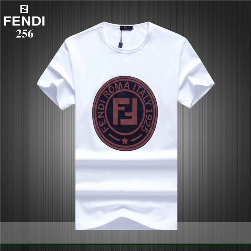 Fendi T-Shirts Short Sleeved For Men #492470 $22.00 USD, Wholesale Replica Fendi T-Shirts