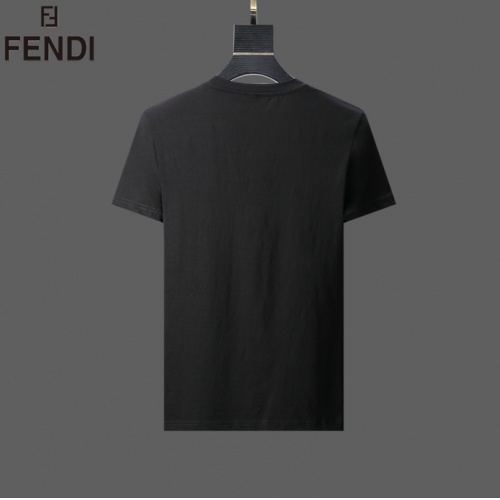 Replica Fendi T-Shirts Short Sleeved For Men #492775 $25.00 USD for Wholesale