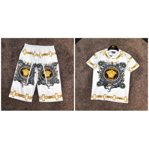 Versace Fashion Tracksuits Short Sleeved For Men #492851 $78.00 USD, Wholesale Replica Versace Tracksuits