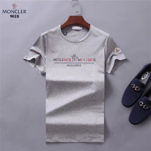 Moncler T-Shirts Short Sleeved For Men #493007 $38.00 USD, Wholesale Replica Moncler T-Shirts