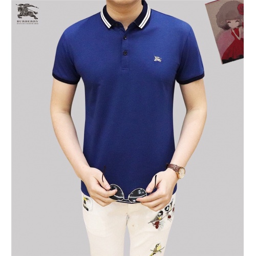 Replica Burberry T-Shirts Short Sleeved For Men #493043 $42.00 USD for Wholesale