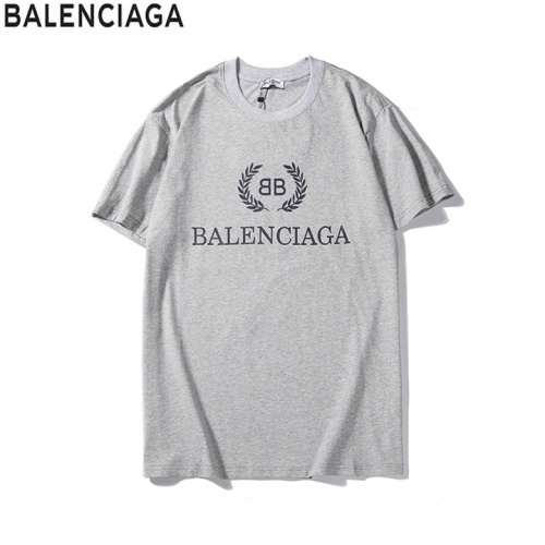 Balenciaga T-Shirts Short Sleeved For Men #493083 $29.90 USD, Wholesale Replica Balenciaga T-Shirts