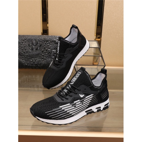 Armani Casual Shoes For Men #493407 $78.00 USD, Wholesale Replica Armani Casual Shoes