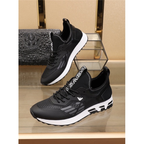 Armani Casual Shoes For Men #493412 $78.00 USD, Wholesale Replica Armani Casual Shoes