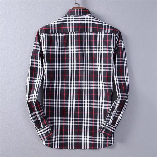 Replica Burberry Shirts Long Sleeved For Men #493677 $43.00 USD for Wholesale