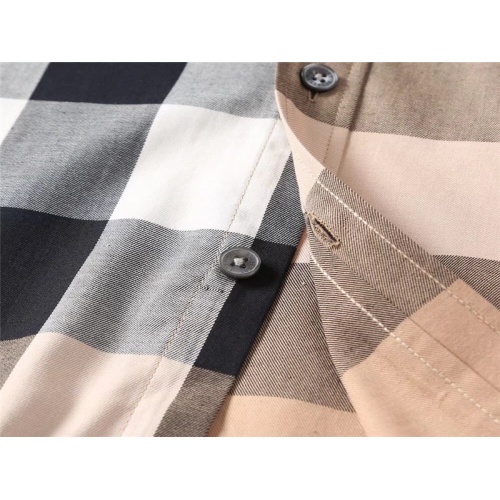 Replica Burberry Shirts Long Sleeved For Men #493678 $43.00 USD for Wholesale