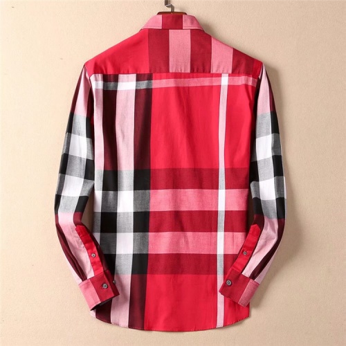 Replica Burberry Shirts Long Sleeved For Men #493680 $43.00 USD for Wholesale