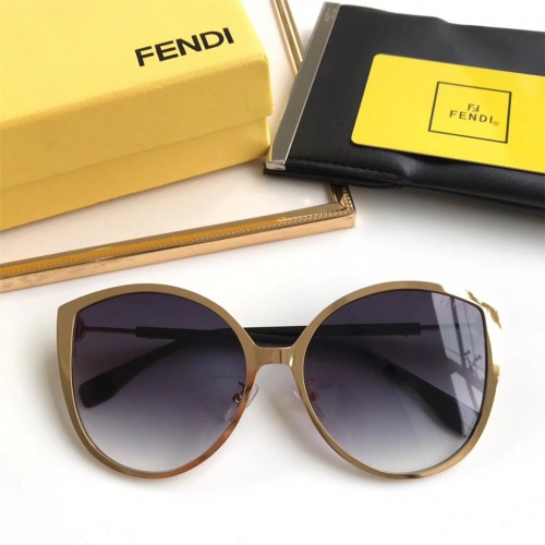 Fendi AAA Quality Sunglasses #493946 $52.00 USD, Wholesale Replica Fendi AAA Quality Sunglasses